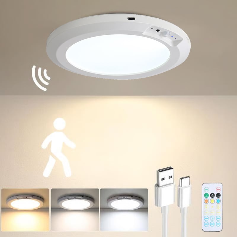 🔥2026 New Rechargeable Human Body Induction Ceiling Light