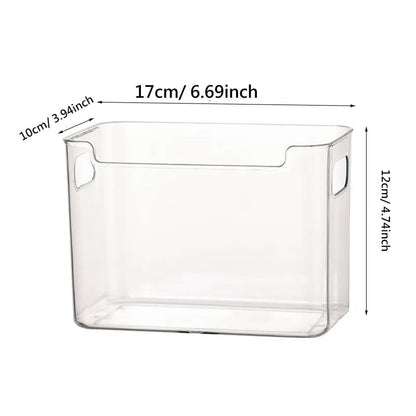 Crystal Clear Freezer Storage Bins