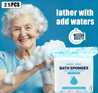 🏆Flash Sale⚡ 50K+  🌈Disposable Rinse-Free Bathing Wipes🧼
