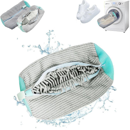 🔥Last Day 50% OFF - Microfiber Shoe Washing Machine Bag for Sneakers
