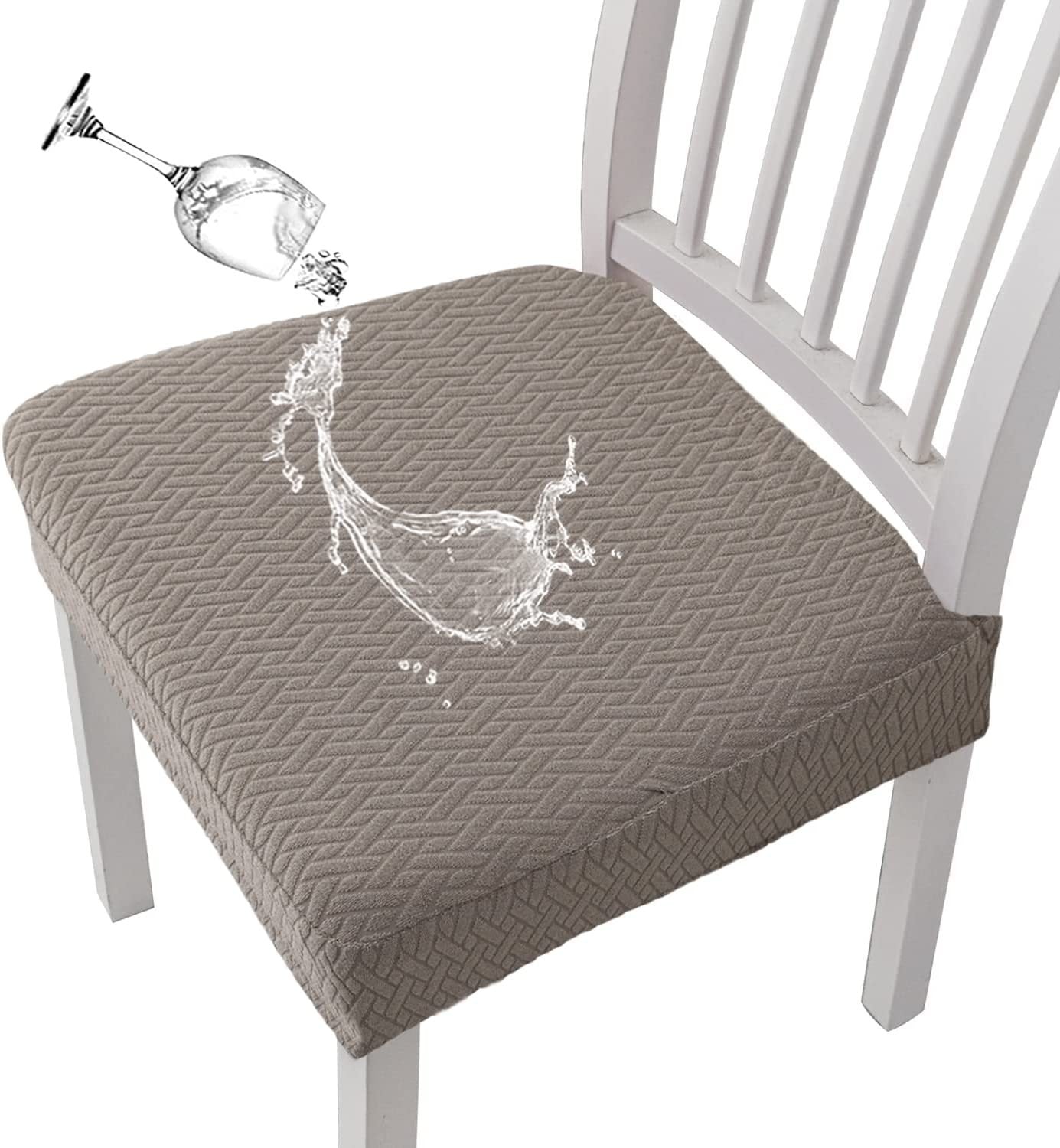 🎁🔥 Waterproof Jacquard Chair Covers! Durable, Stylish & Easy-Clean 🪑✨