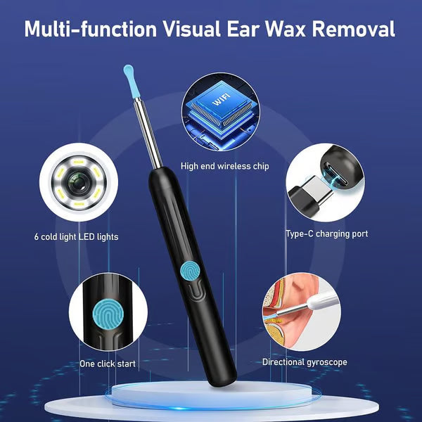 🏆Flash Sale⚡ 50K+ SOLD!-Ear Wax Removal Tool With Camera