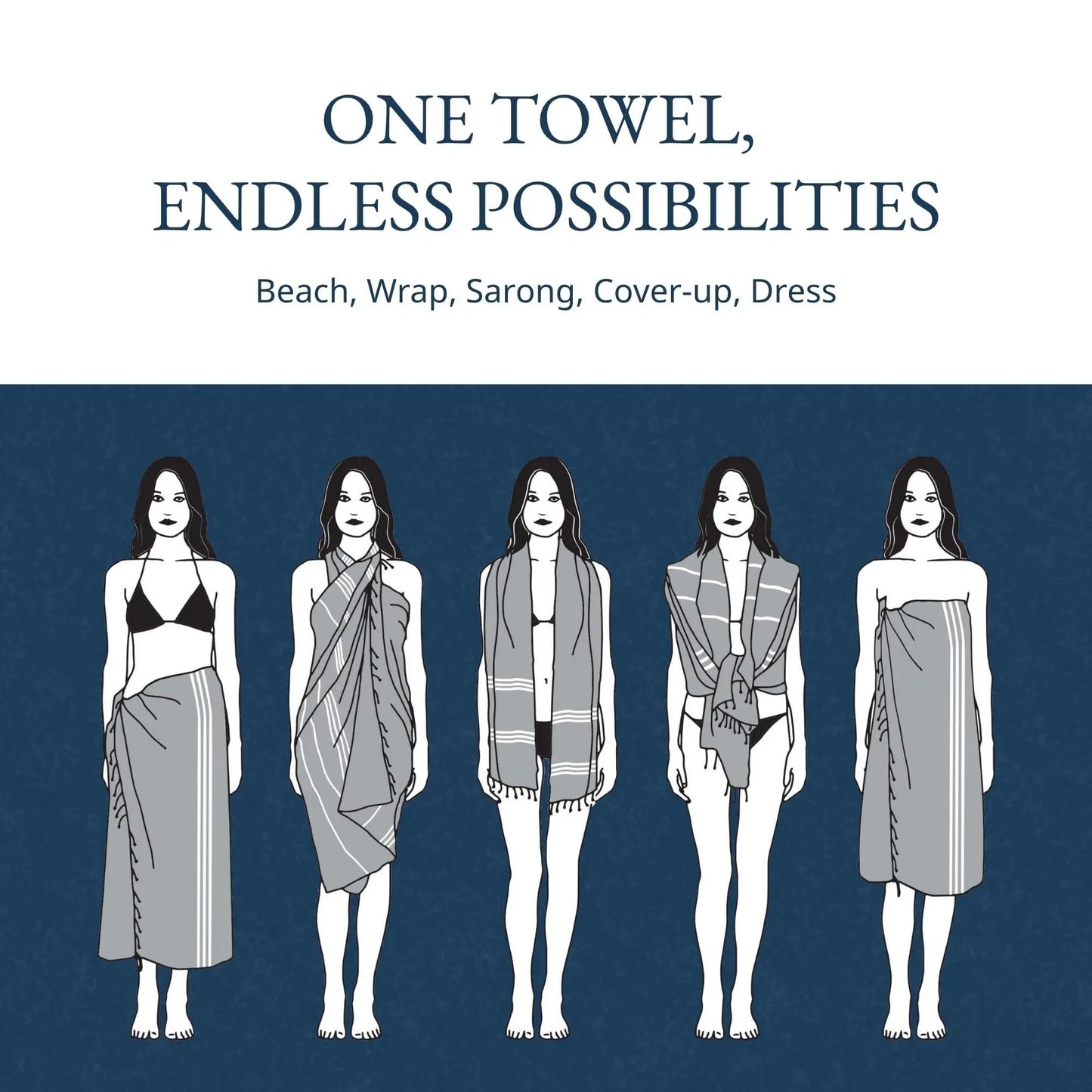 🌊 XL Beach Towel 39"x71" – Quick-Dry, Sand-Free, Breathable 🏖️Travel & Pool Ready ☀️