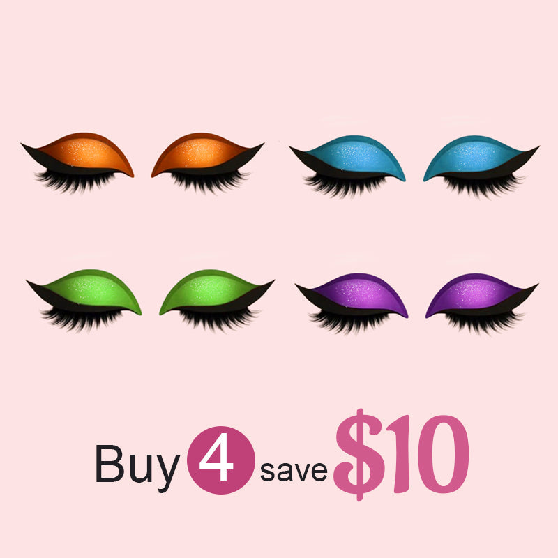 Lazy Eye Shadow Eyelash Patch