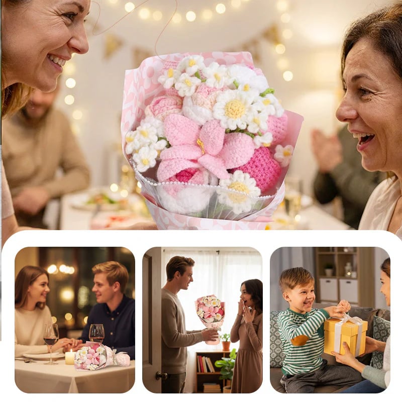 🔥2026 New Arrivals: 50% Off for a Limited Time!🔥Handmade Crochet Flower Bouquet