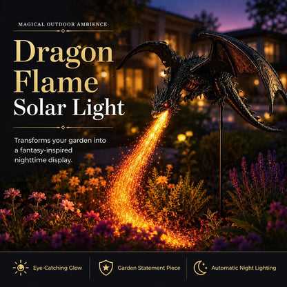 🔥🐲Solar Dragon Fire Garden Light
