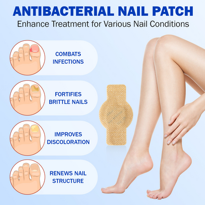 Fungal Nail Patches -- Fast, Effective, Long-Lasting, 21 Pcs / Set