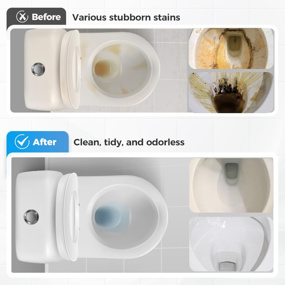 🔥Last Day 70% OFF🚽 Disposable toilet brush with refills