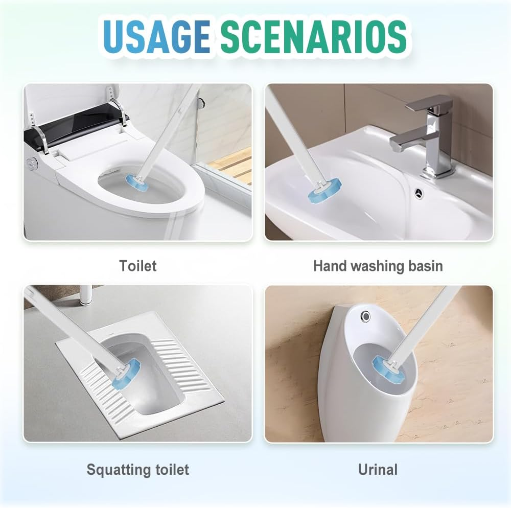 🔥Last Day 70% OFF🚽 Disposable toilet brush with refills