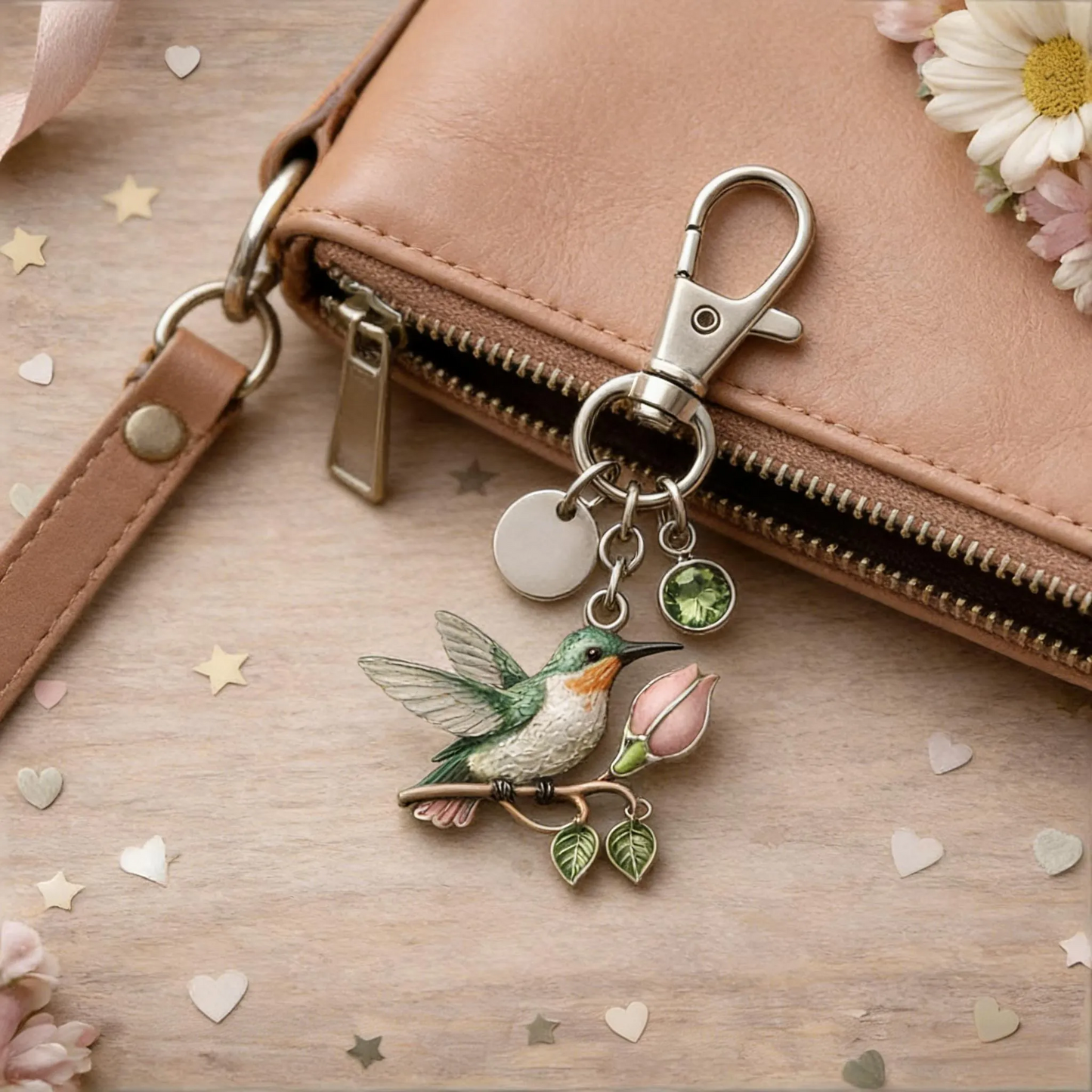 A Little Hummingbird for You keychain-A Meaningful Mother’s Day Gift Filled with Love