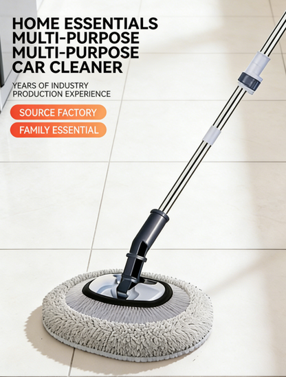 🔥Last Day 49% OFF - Durable Aluminum Long Handle Telescopic Car Wash Mop
