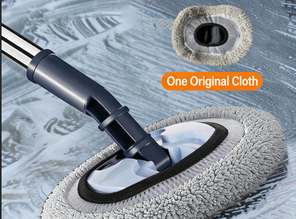 🔥Last Day 49% OFF - Durable Aluminum Long Handle Telescopic Car Wash Mop
