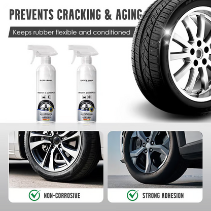 📢📢HOT SALE !!!✨Plastics & Rubber Tyre Shine & Protector Spray
