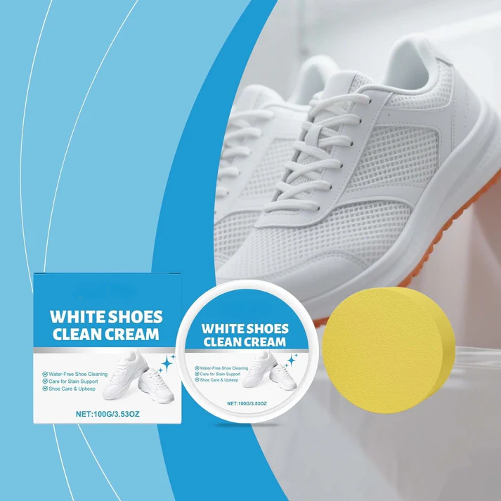 🔥Last Day 70% OFF 🧼 No-Wash Shoe & Leather Cleaner Cream – Instantly Erase Stains