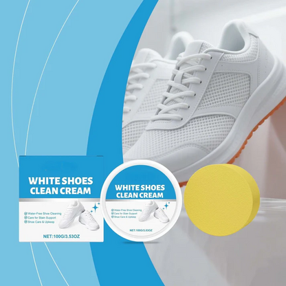 🔥Last Day 70% OFF 🧼 No-Wash Shoe & Leather Cleaner Cream – Instantly Erase Stains