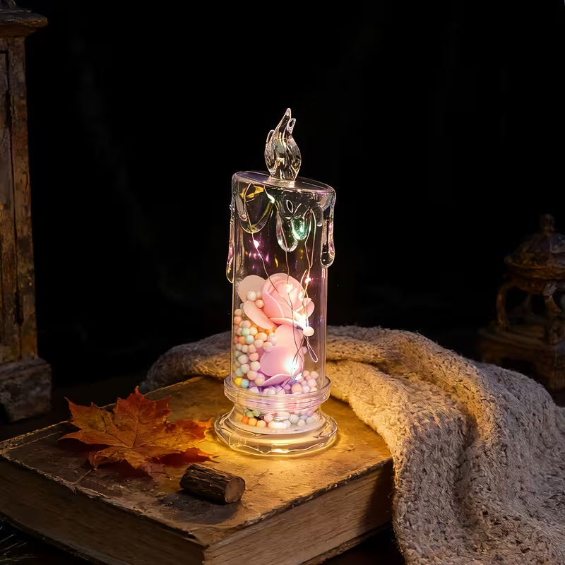 💖Mother’s Day Glow Lamp💖 – Romantic Rose Light Gift for Mom