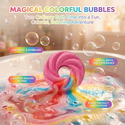 🔥Last Day 70% OFF🫧 Cute Lollipop Bath Bomb