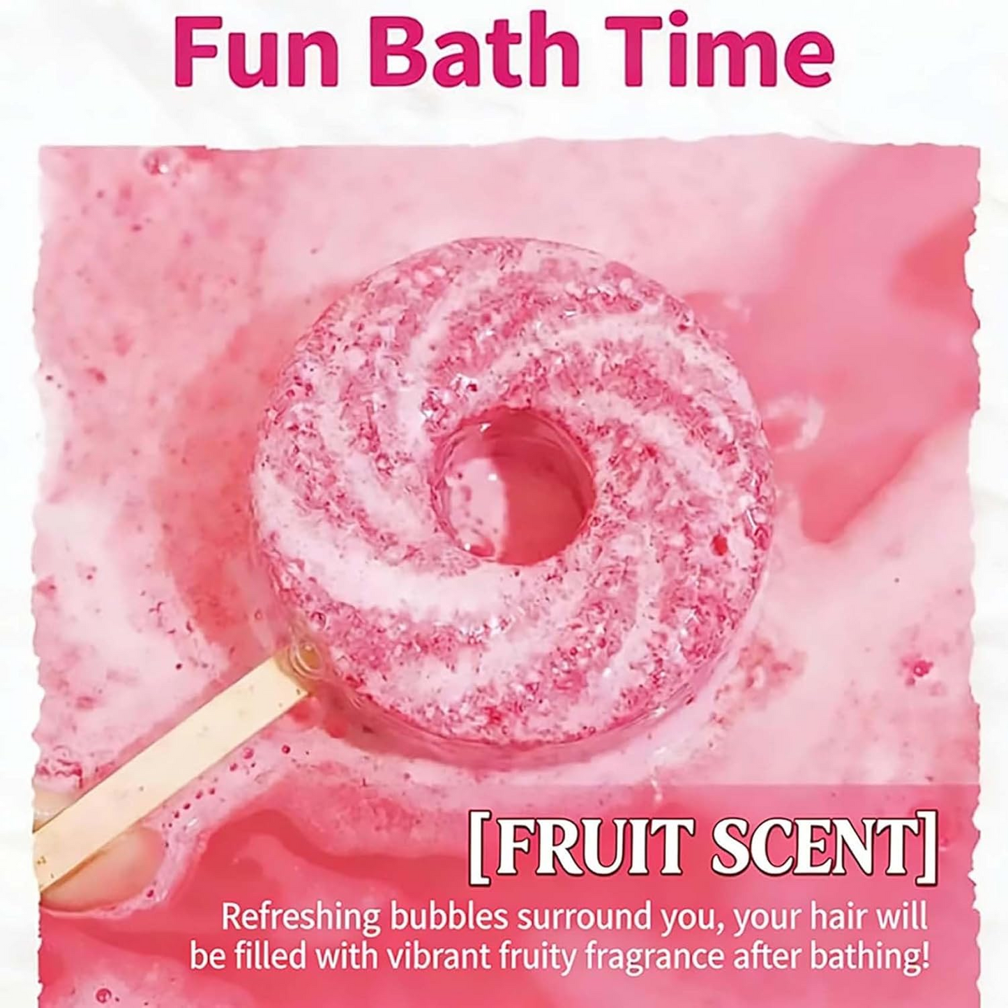 🔥Last Day 70% OFF🫧 Cute Lollipop Bath Bomb