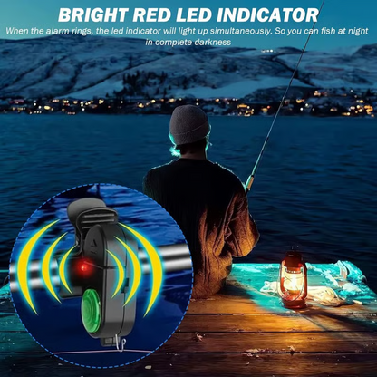 🔥Last Day 49% OFF -🎣Fishing Bite Alarm with LED Light
