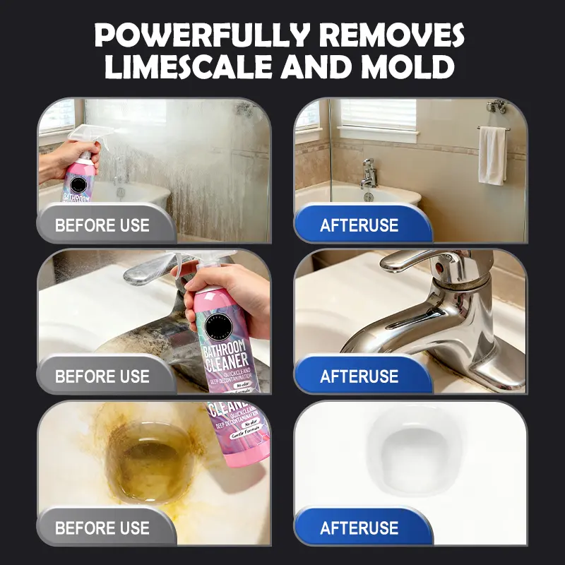 🫧50% OFF !🫧 Multi-Purpose Bathroom Cleaner, Water Stain Eliminator, Powerfully Removes Bathroom Stains
