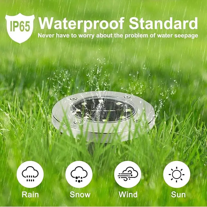 ✨Hot Sale Promotion 70% OFF💡Outdoor Waterproof Solar Ground Light
