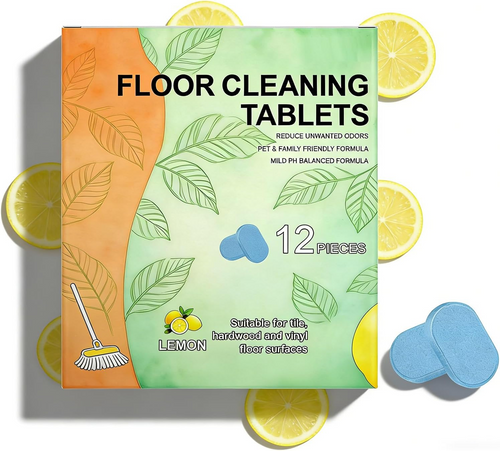 💦Last Day 70% OFF 🔥  Floor Cleaning Tablets - Safe for Wood Tile Marble Quick Dry