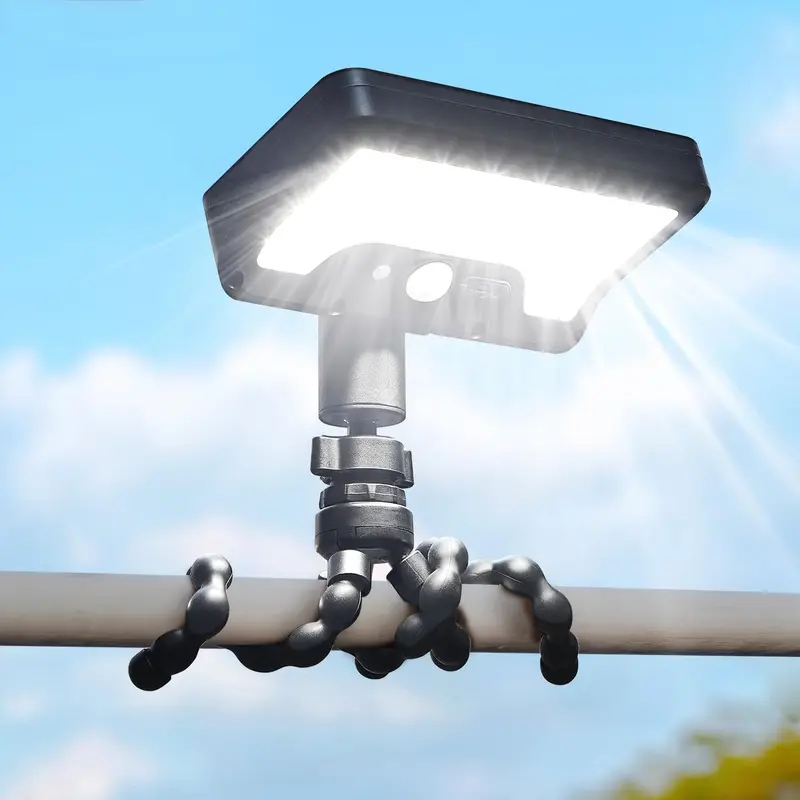💡Last Day 70% OFF🔥Motion sensor outdoor light strip flexible octopus tripod