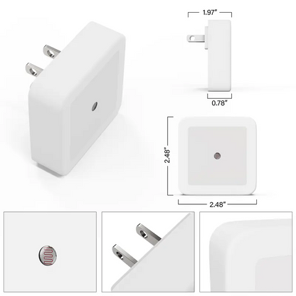 💡Last Day 70% OFF🔥Night Lights Plug into Wall 6-Pack