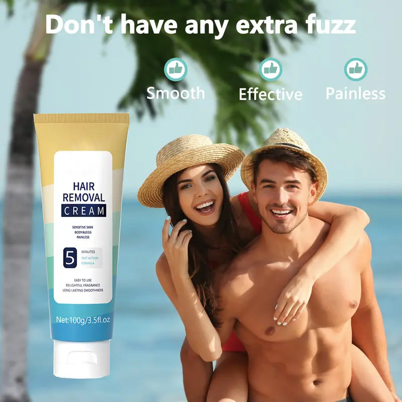💖Last Day 70% OFF✨5-Minute Painless Hair Removal Cream for Sensitive Skin