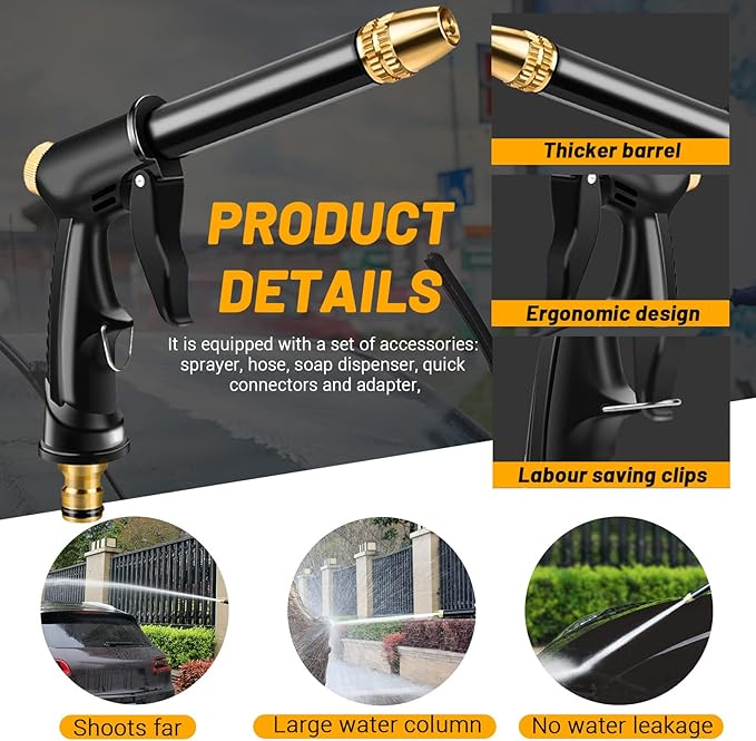 💦Last Day 70% OFF💦Powerful High-Pressure Home Car Wash & Garden Sprayer