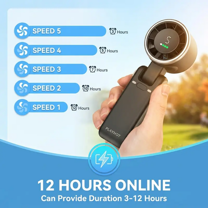 ❄️Last Day 70% OFF🔋Rechargeable Mini Turbine Fan