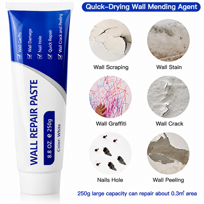 🛠️Last Day 70% OFF ✨White Drywall Repair – No Sanding🕒Quick & Smooth