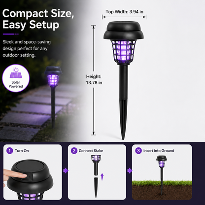 🌟250th Anniversary – 70% OFF🎉 Solar Mosquito & Pathway Light