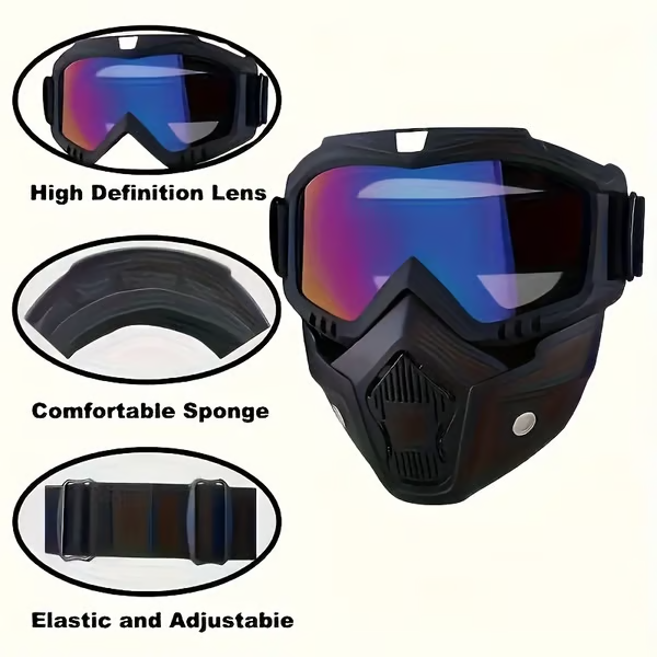Father’s Day Limited-Time Offer 70% 🎁 Detachable Full-Face Outdoor Goggles