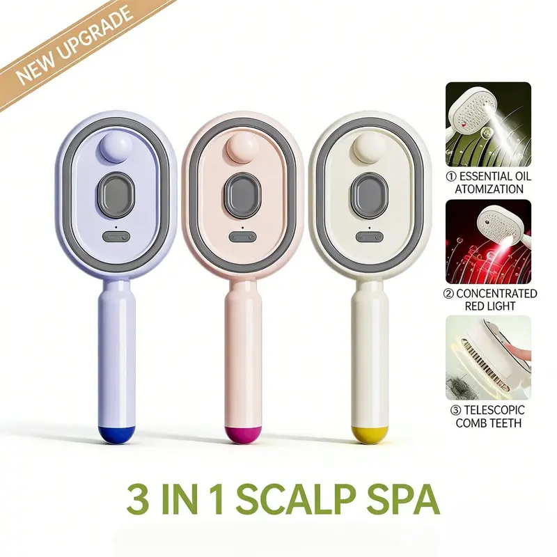 ✨Day Sale 50% OFF🎉Electric Spray Air Cushion Massage Comb