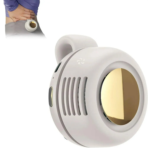 💛 50% OFF! Mini Bladeless Fan. Portable, rechargeable, and silent. Ideal for outdoor travel,Perfect Gift