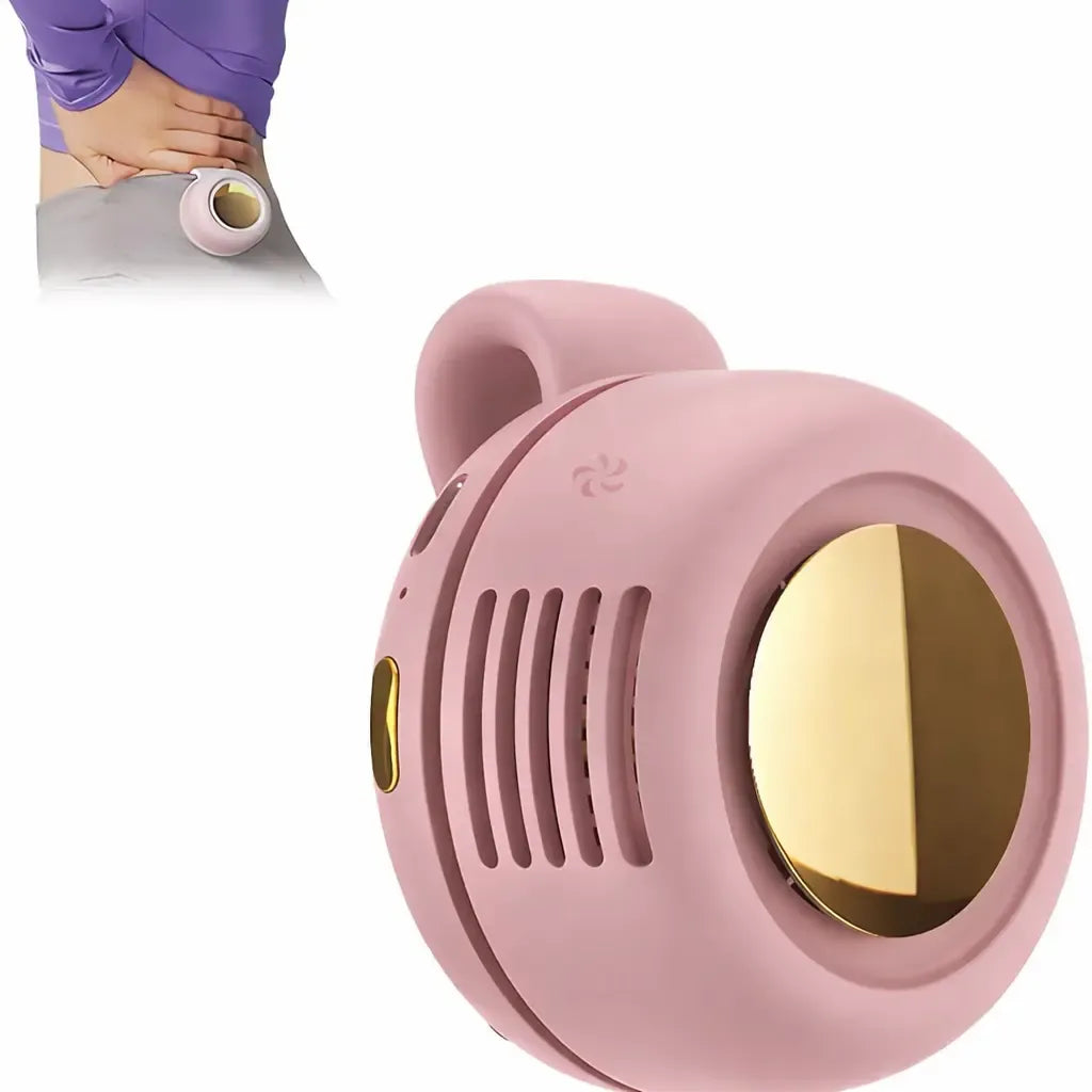 💛 50% OFF! Mini Bladeless Fan. Portable, rechargeable, and silent. Ideal for outdoor travel,Perfect Gift