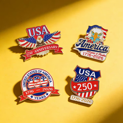 🔥LAST DAY 50% OFF🔥America’s 250th Anniversary Commemorative Enamel Pin Set