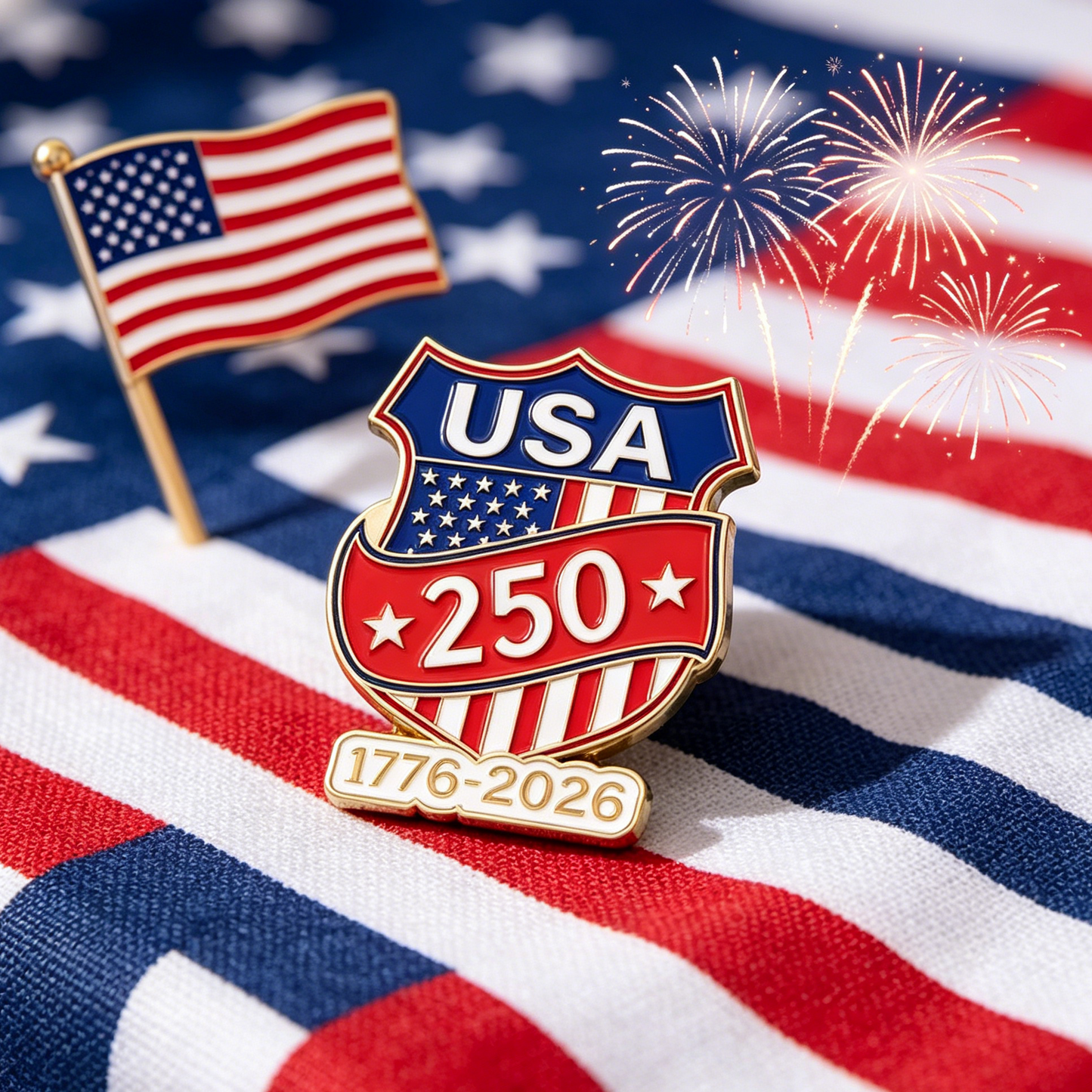 🔥LAST DAY 50% OFF🔥America’s 250th Anniversary Commemorative Enamel Pin Set