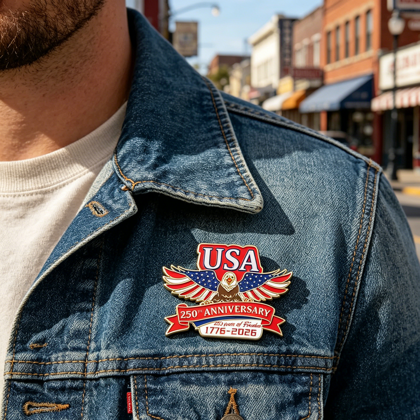 🔥LAST DAY 50% OFF🔥America’s 250th Anniversary Commemorative Enamel Pin Set
