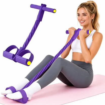 🔥Day Sale 50% OFF🎉 Summer vibes Multi-functional Pedal Resistance Band Trainer