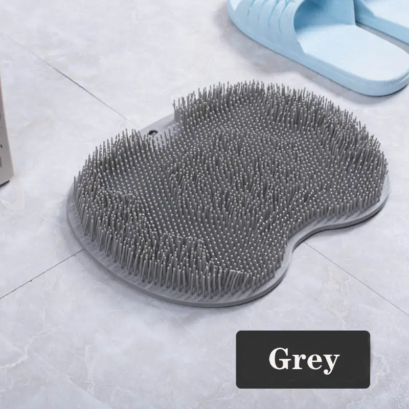 🔥LAST DAY 50% OFF🫧Silicone Shower Foot Scrubber Mat with Wall
