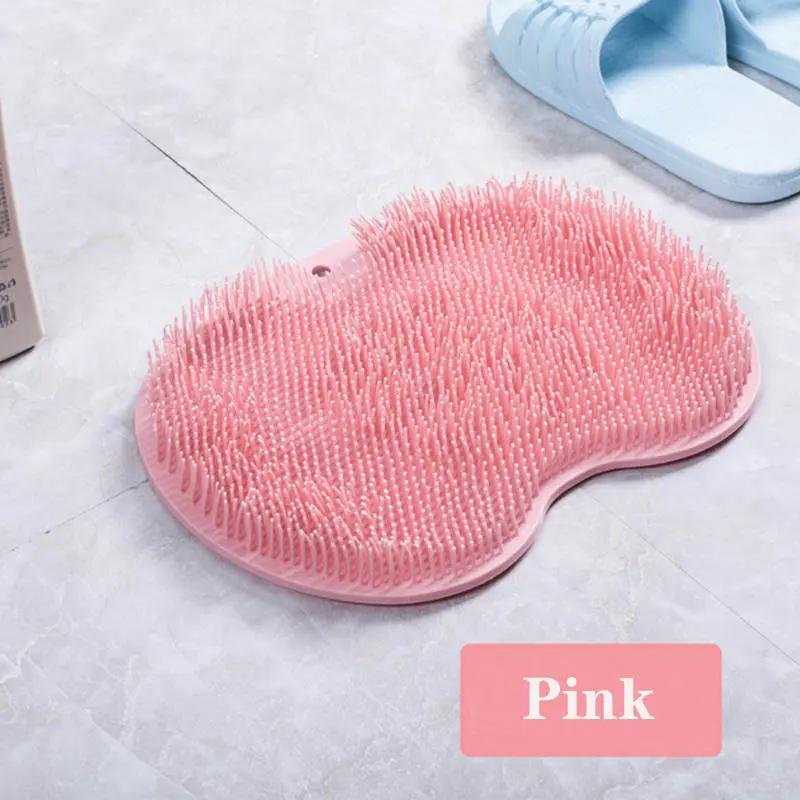 🔥LAST DAY 50% OFF🫧Silicone Shower Foot Scrubber Mat with Wall