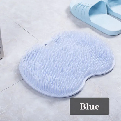 🔥LAST DAY 50% OFF🫧Silicone Shower Foot Scrubber Mat with Wall