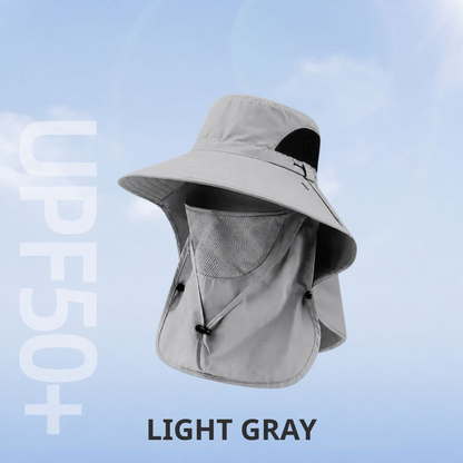 ☀️ SUMMER SALE 50% OFF 🔥 UPF 50+ Sun Protection Hat With Full Face & Neck Coverage