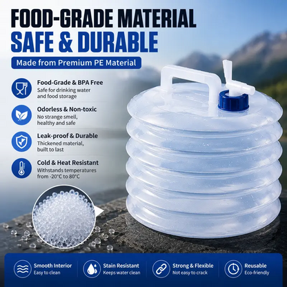 💧Summer Limited-Time 50% OFF☀️ – Collapsible Water Container with Spigot