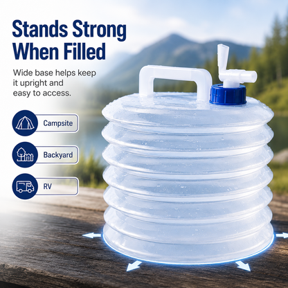 💧Summer Limited-Time 50% OFF☀️ – Collapsible Water Container with Spigot