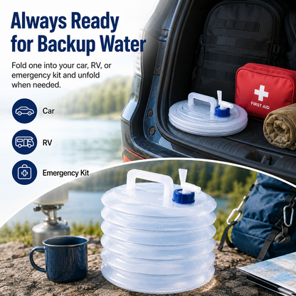 💧Summer Limited-Time 50% OFF☀️ – Collapsible Water Container with Spigot