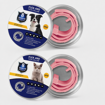 ✨Summer Limited-Time 50% OFF🔥 Adjustable Flea & Tick Collars for Dogs & Cats