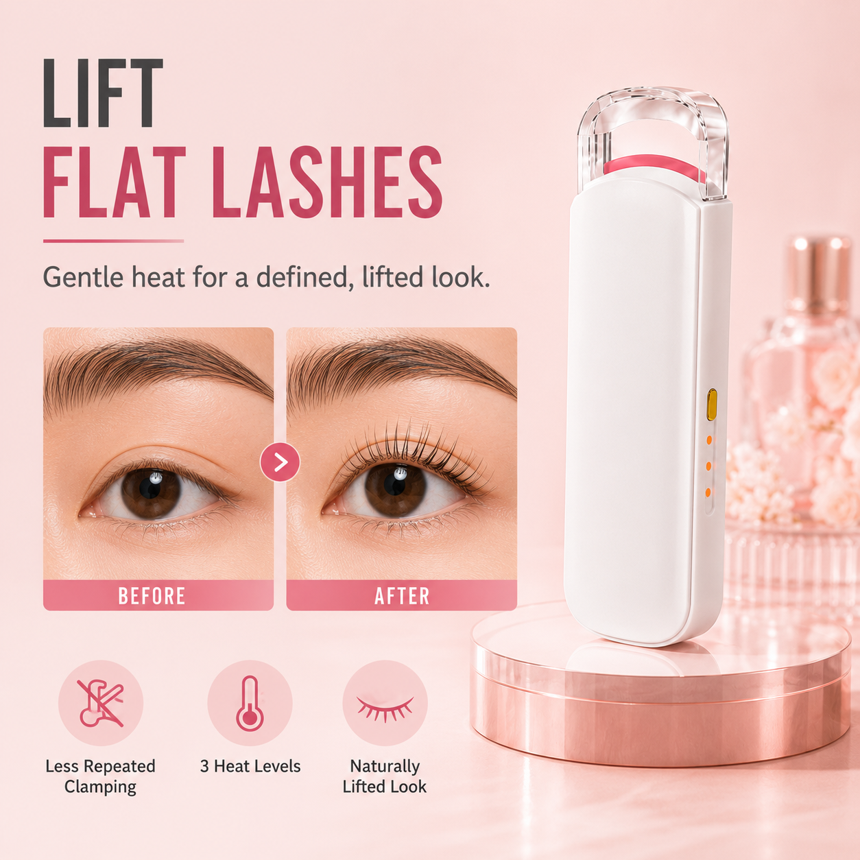 🥳OFFERTA 2026🥳💞 Arricciaciglia Elettrico Ricaricabile – Piega istantanea, riscaldamento rapido, design tascabile. Disponibile in 3 colori! 💄✨